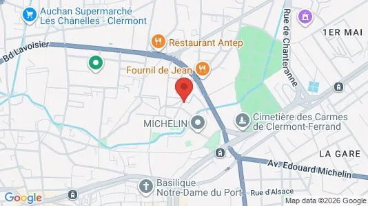 Apartments for rent i Pontoise - kort over placeringen