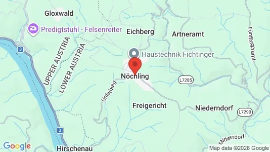 Apartments for rent i Nöchling - kort over placeringen