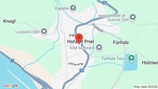 Apartments for rent i Hofamt Priel - kort over placeringen