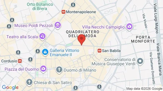 Apartments for rent i Milano Zona 1 - Centro storico - kort over placeringen