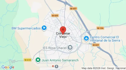 Apartments for rent in Colmenar Viejo - Photo from Google Street View