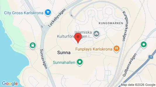Apartments for rent in Karlskrona - Photo from Google Street View
