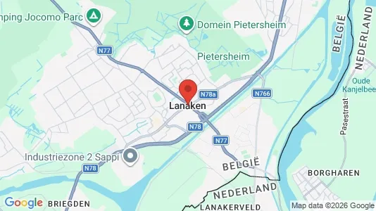 Houses for rent i Lanaken - kort over placeringen