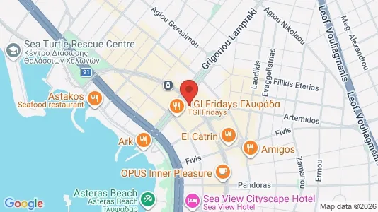 Apartments for rent in Glyfada - Photo from Google Street View