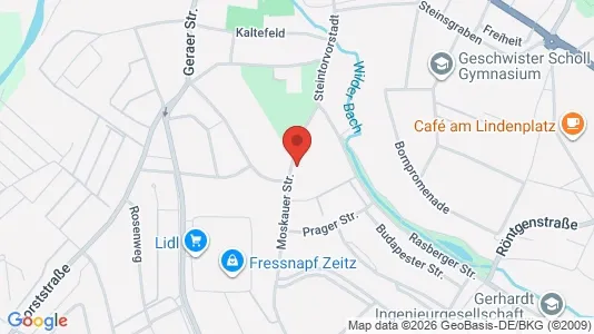 Apartments for rent i Burgenlandkreis - kort over placeringen