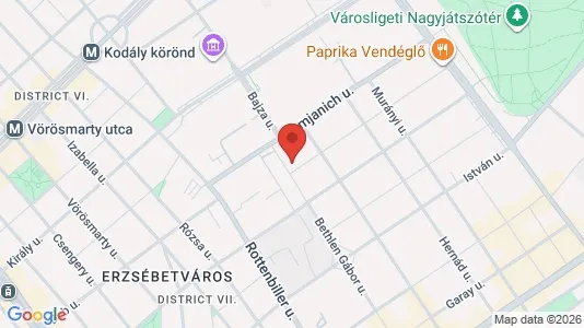 Apartments for rent in Budapest Erzsébetváros - Photo from Google Street View