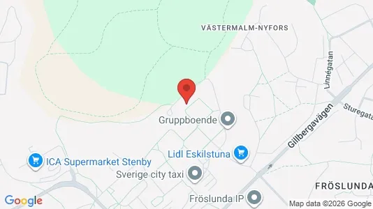 Apartments for rent i Eskilstuna - kort over placeringen
