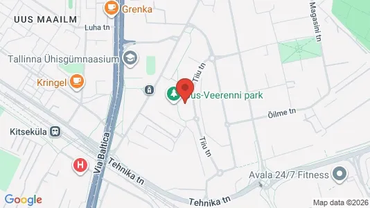 Apartments for rent i Tallinn Kesklinna - kort over placeringen