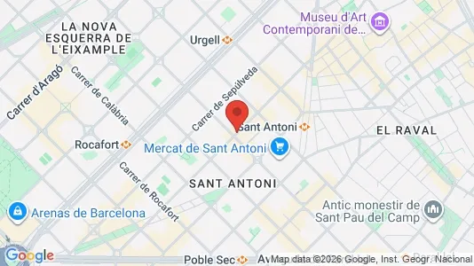 Apartments for rent in Barcelona Eixample - Photo from Google Street View