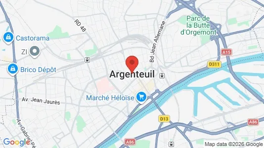 Apartments for rent in Argenteuil - Photo from Google Street View