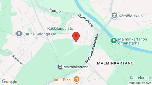Apartments for rent i Helsinki Läntinen - kort over placeringen