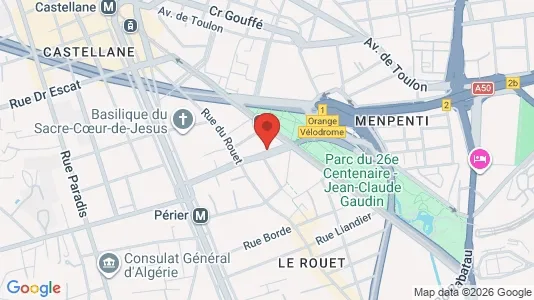 Apartments for rent i Montauban - kort over placeringen
