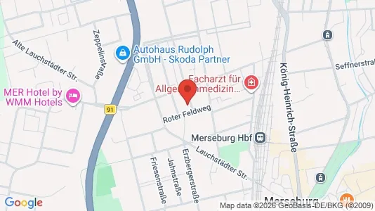 Apartments for rent i Saalekreis - kort over placeringen