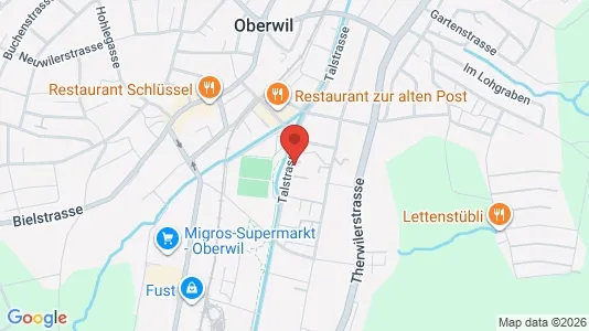Apartments for rent i Arlesheim - kort over placeringen