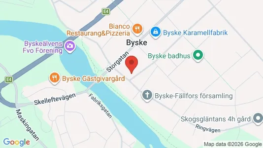 Apartments for rent i Skellefteå - kort over placeringen