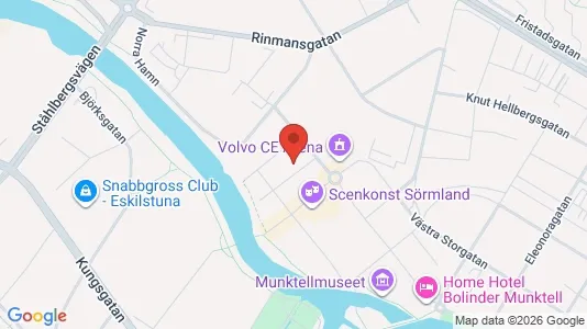 Apartments for rent i Eskilstuna - kort over placeringen