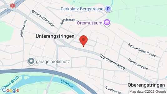 Apartments for rent i Dietikon - kort over placeringen