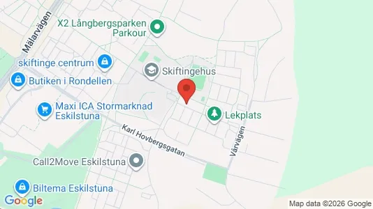 Apartments for rent i Eskilstuna - kort over placeringen