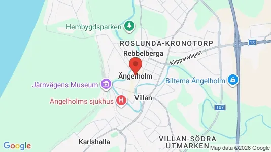 Apartments for rent i Ängelholm - kort over placeringen