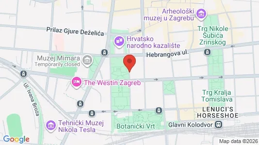 Apartments for rent i Sljeme (Medvednica-Tomislavac) - kort over placeringen