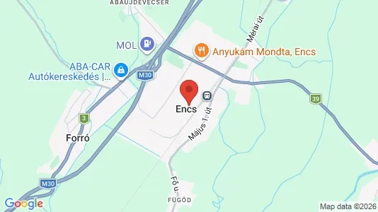 Apartments for rent in Encsi - Photo from Google Street View