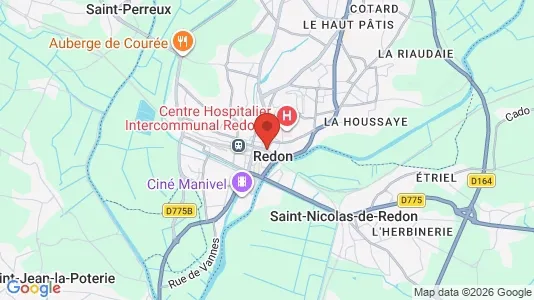 Houses for rent in Redon - Photo from Google Street View