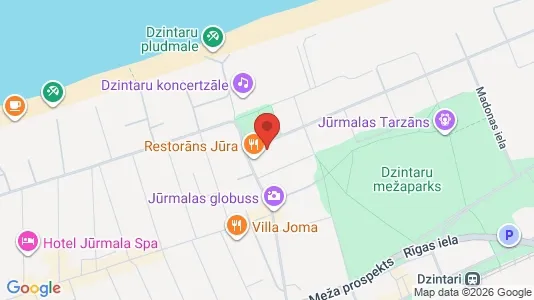 Apartments for rent i Jūrmala - kort over placeringen