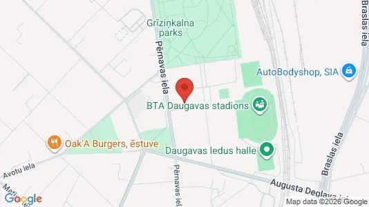 Apartments for rent i Riga Centrs - kort over placeringen