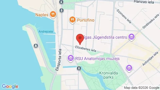 Apartments for rent i Riga Centrs - kort over placeringen