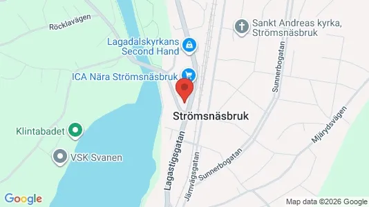 Apartments for rent i Markaryd - kort over placeringen