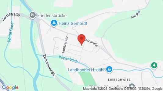 Apartments for rent in Gera - Photo from Google Street View