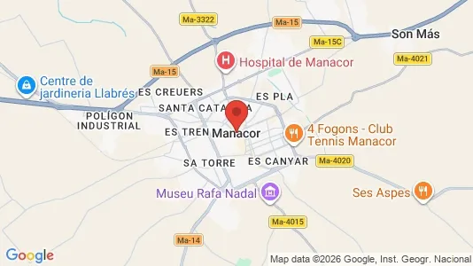 Apartments for rent in Manacor - Photo from Google Street View