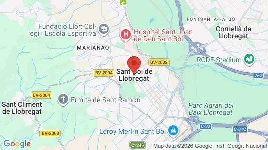 Apartments for rent in Sant Boi de Llobregat - Photo from Google Street View