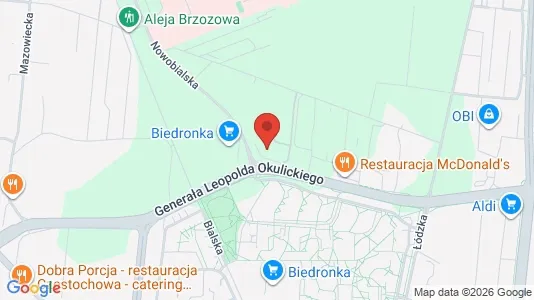 Apartments for rent in Częstochowa - Photo from Google Street View