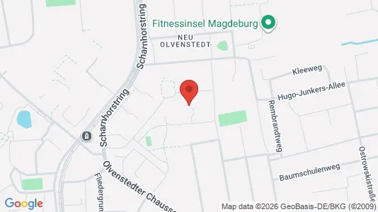 Apartments for rent i Magdeburg - kort over placeringen