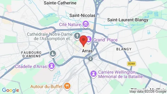 Apartments for rent in Arras - Photo from Google Street View