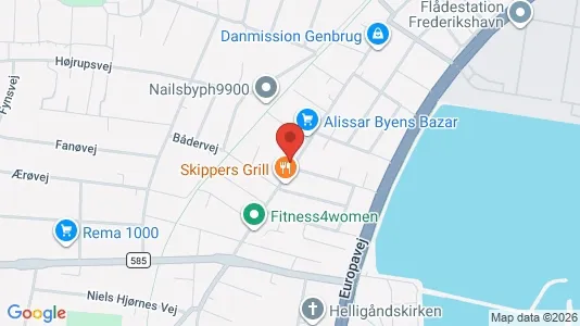 Apartments for rent in Frederikshavn - Photo from Google Street View