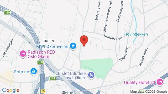 Apartments for rent i Oslo Bjerke - kort over placeringen
