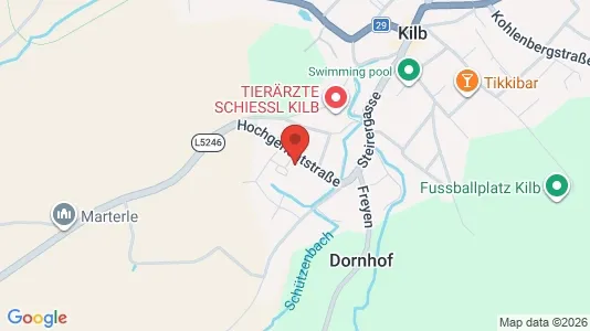 Apartments for rent i Bischofstetten - kort over placeringen