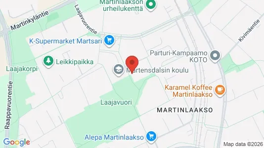 Apartments for rent i Vantaa - kort over placeringen