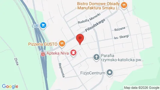 Apartments for rent i Rzeszowski - kort over placeringen