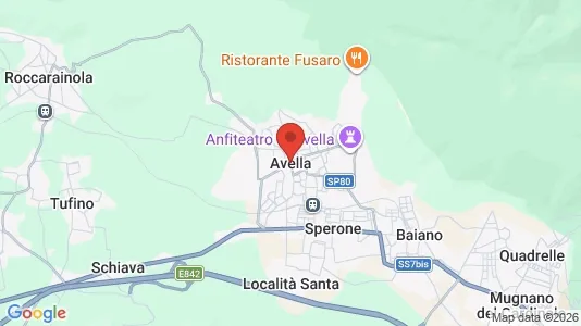 Houses for rent i Avella - kort over placeringen
