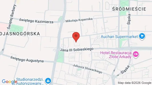 Apartments for rent in Częstochowa - Photo from Google Street View