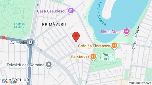 Apartments for rent i Bucharest - Sectorul 1 - kort over placeringen