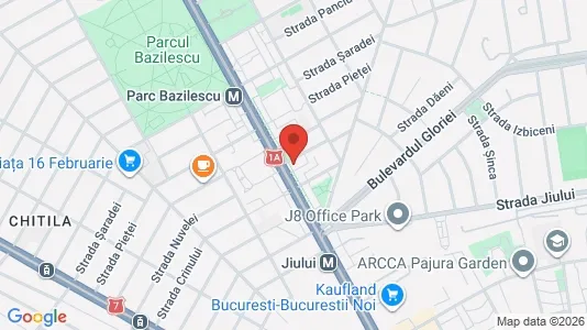Apartments for rent i Bucharest - Sectorul 1 - kort over placeringen