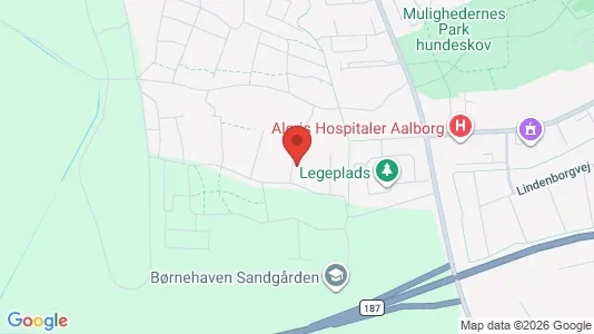 Apartments for rent i Aalborg SV - kort over placeringen
