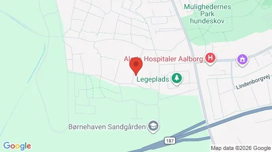 Apartments for rent i Aalborg SV - kort over placeringen