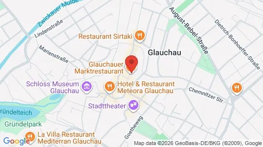 Apartments for rent i Zwickau - kort over placeringen