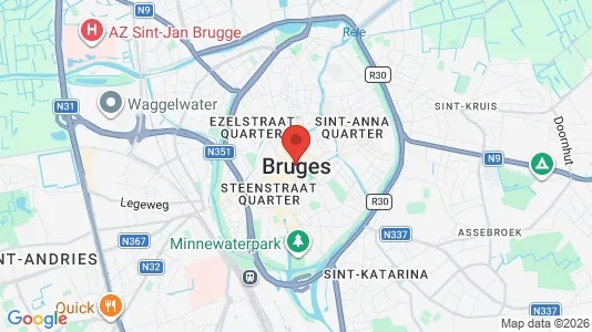 Apartments for rent in Brugge - Photo from Google Street View