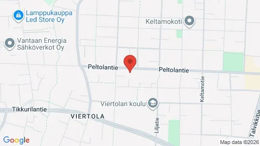 Apartments for rent i Vantaa - kort over placeringen